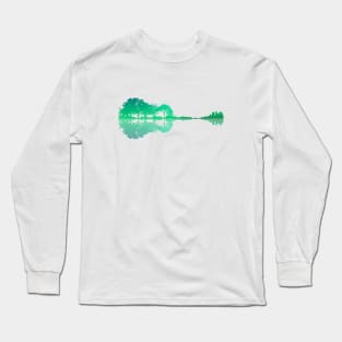 Nature guitar Long Sleeve T-Shirt